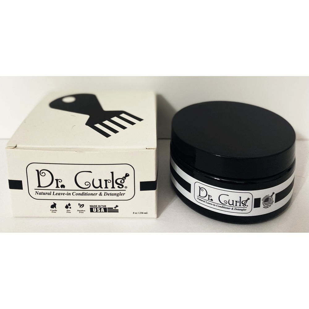 Dr. Curls Natural Leave-In Conditioner & Detangler 8 oz. NIB